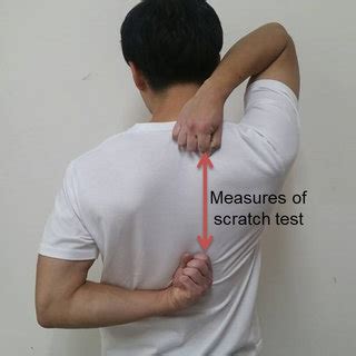 back scratch test procedure|back scratch flexibility test.